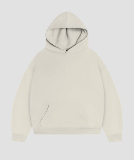 Hoodie Premium Blanks 330GSM Cream
