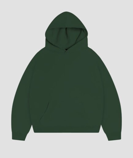 Hoodie Premium Blanks 330GSM Forest green